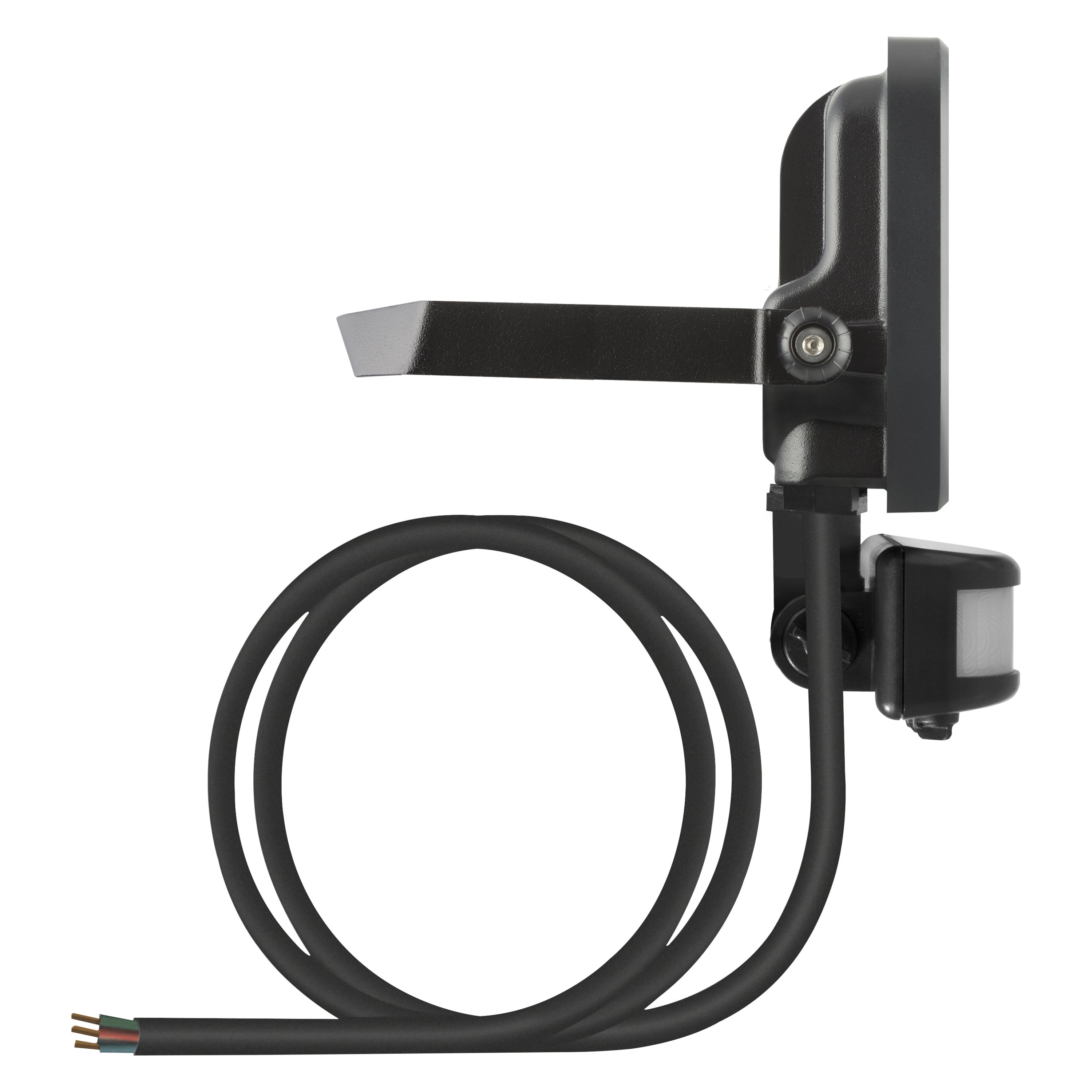 Floodlight Gen3 Sensor 10W 3000K IP65 Svart, 100° x 100°  - Ledvance | Bellalite