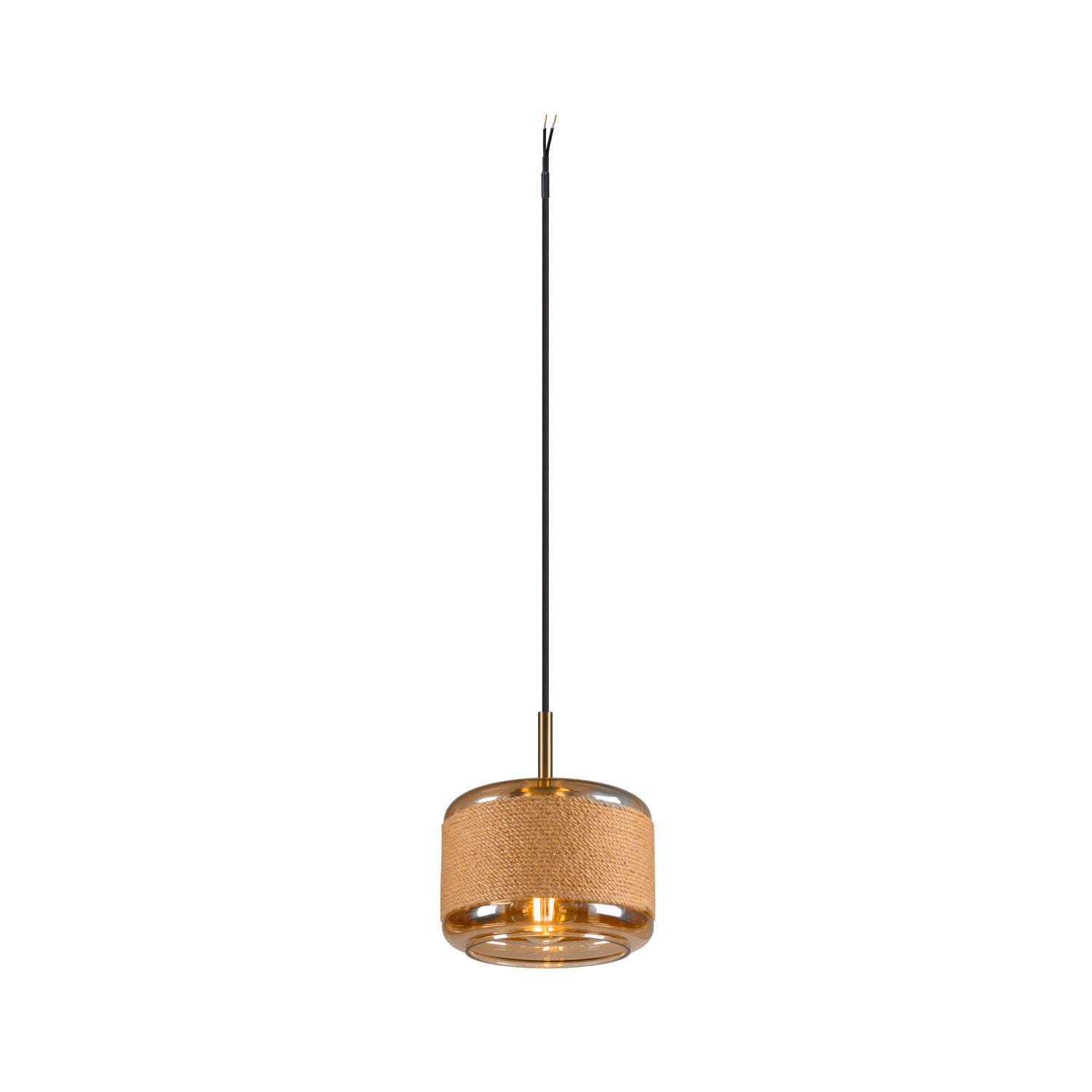 PANTILO ROPE 19, pendant light, 250cm, E27, 15W, Guld  - SLV | Bellalite