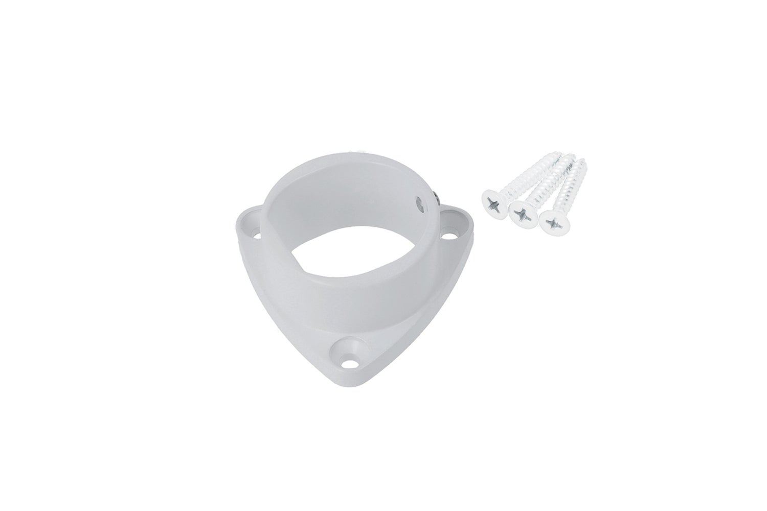 Topmet Monteringsbeslag OVAL20 Vit - TOPMET | Bellalite