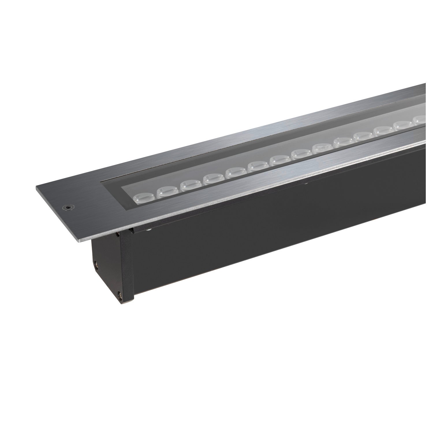 DASAR® 1200, recessed floor light, 34W, 3000K, IP65/IP67, square, Rostfritt Stål  - SLV | Bellalite