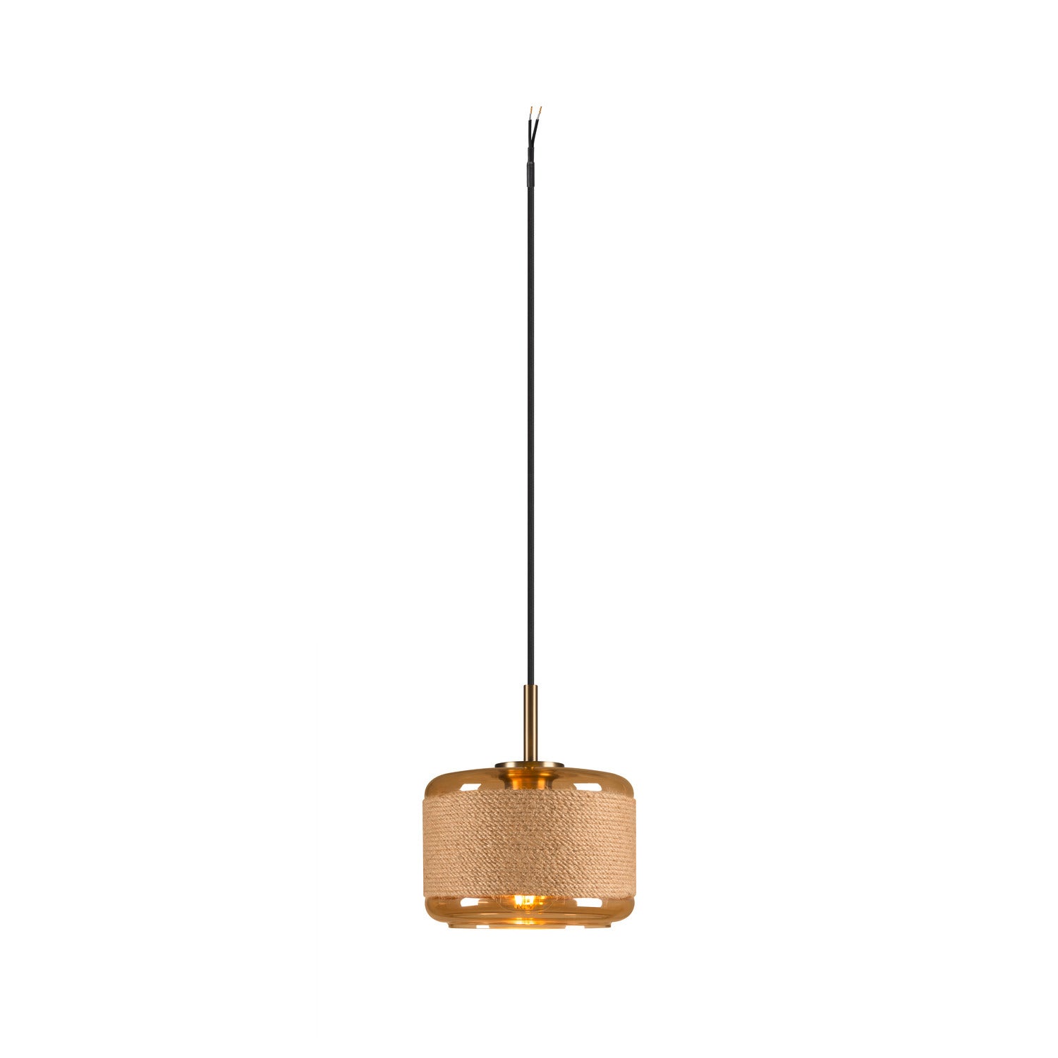 PANTILO ROPE 19, pendant light, 250cm, E27, 15W, Guld  - SLV | Bellalite