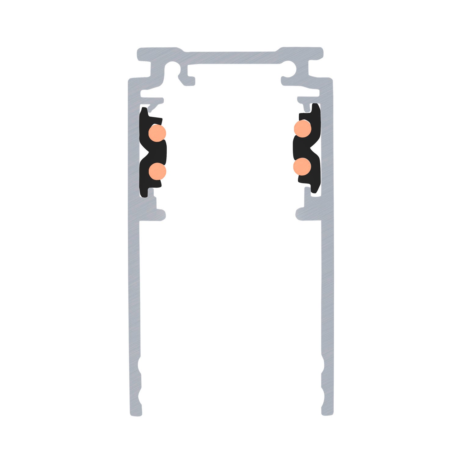 SLV 48V TRACK Deep DALI 2m Svart - SLV | Bellalite