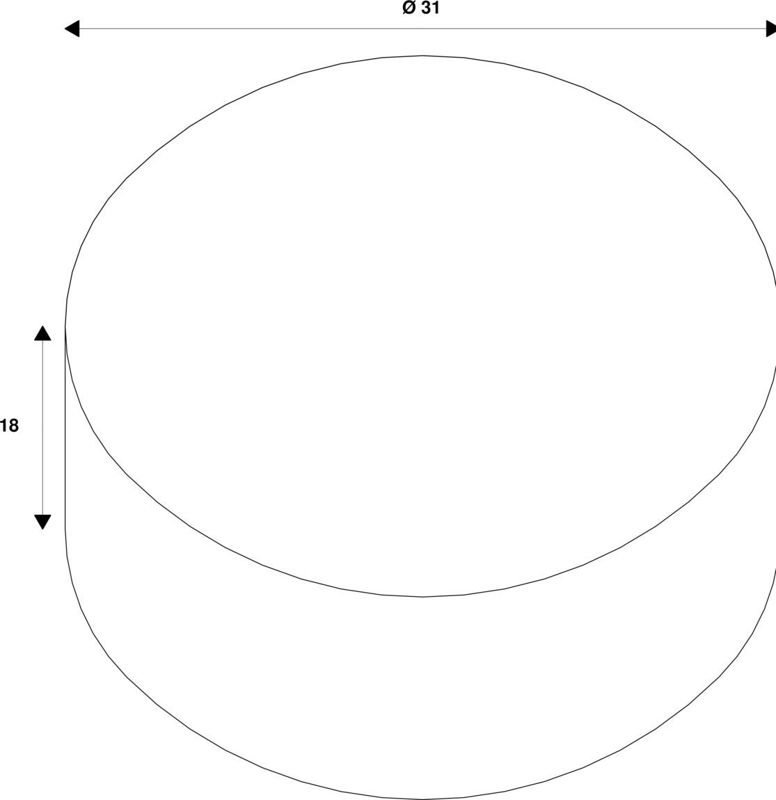 DASAR® M mounting pot  - SLV | Bellalite