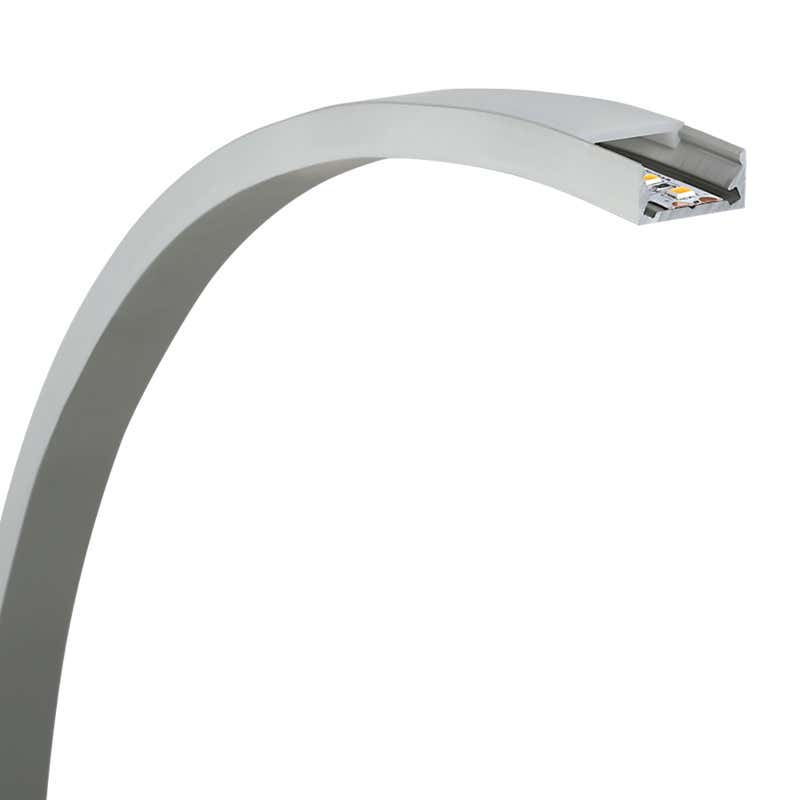 Aluminiumprofil S-Line Curve, 2m Alu - PROLED | Bellalite Aluminiumprofil S-Line Curve, 2m Alu - PROLED | Bellalite