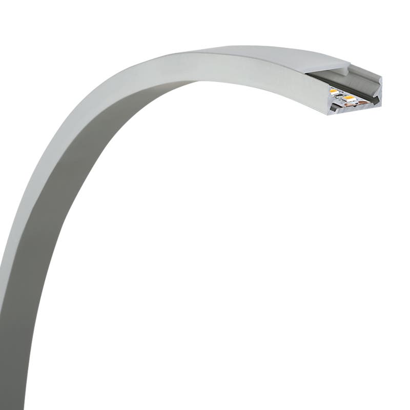 Aluminiumprofil S-Line Curve, 2m Alu - PROLED | Bellalite Aluminiumprofil S-Line Curve, 2m Alu - PROLED | Bellalite