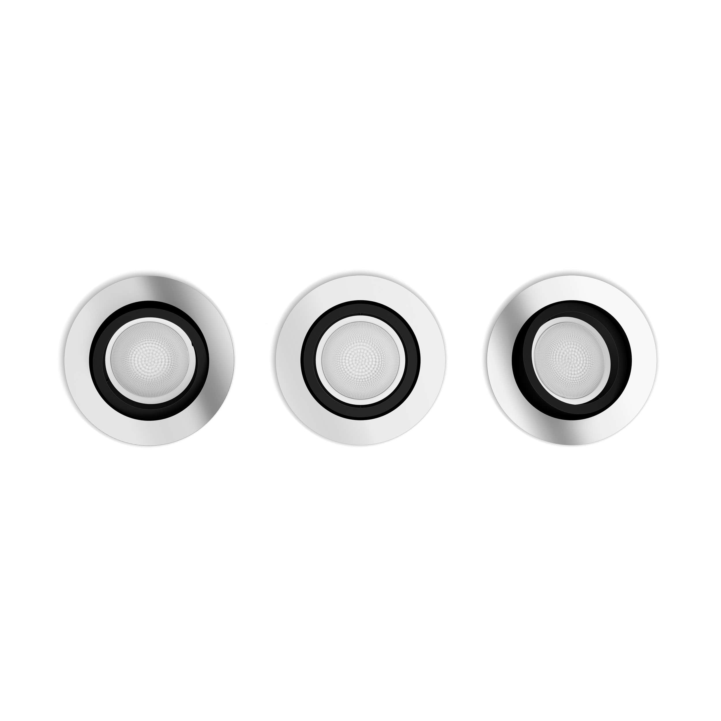 Philips Hue Centura Downlight White & Color 3-pack - Philips Hue | Bellalite Philips Hue Centura Downlight White & Color 3-pack - Philips Hue | Bellalite