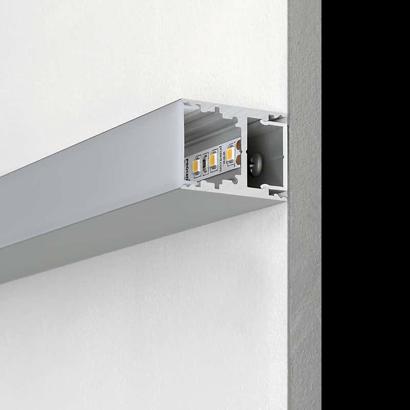 Aluminiumprofil M-Line H, 2m - PROLED | Bellalite Aluminiumprofil M-Line H, 2m - PROLED | Bellalite