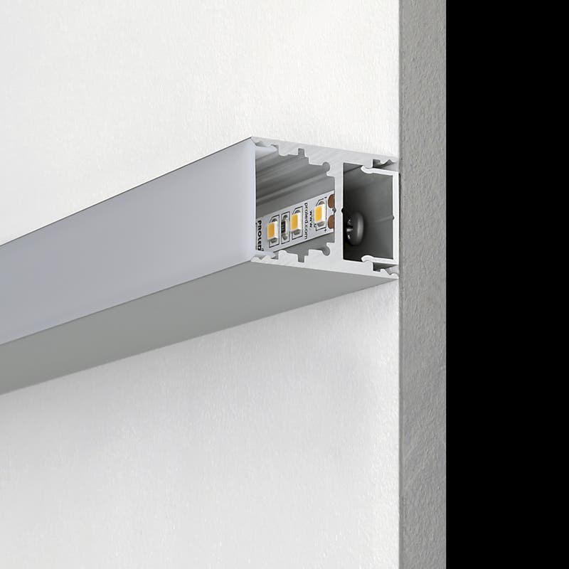 Aluminiumprofil M-Line H, 2m - PROLED | Bellalite Aluminiumprofil M-Line H, 2m - PROLED | Bellalite