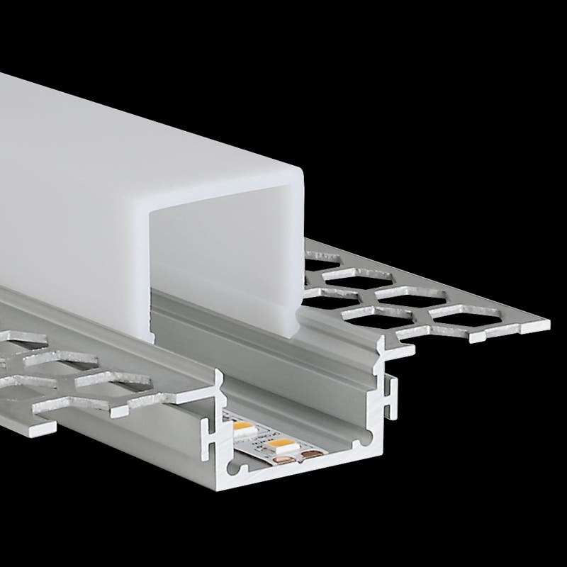 Aluminiumprofil M-Line Drywall Linear, 2m - PROLED | Bellalite Aluminiumprofil M-Line Drywall Linear, 2m - PROLED | Bellalite