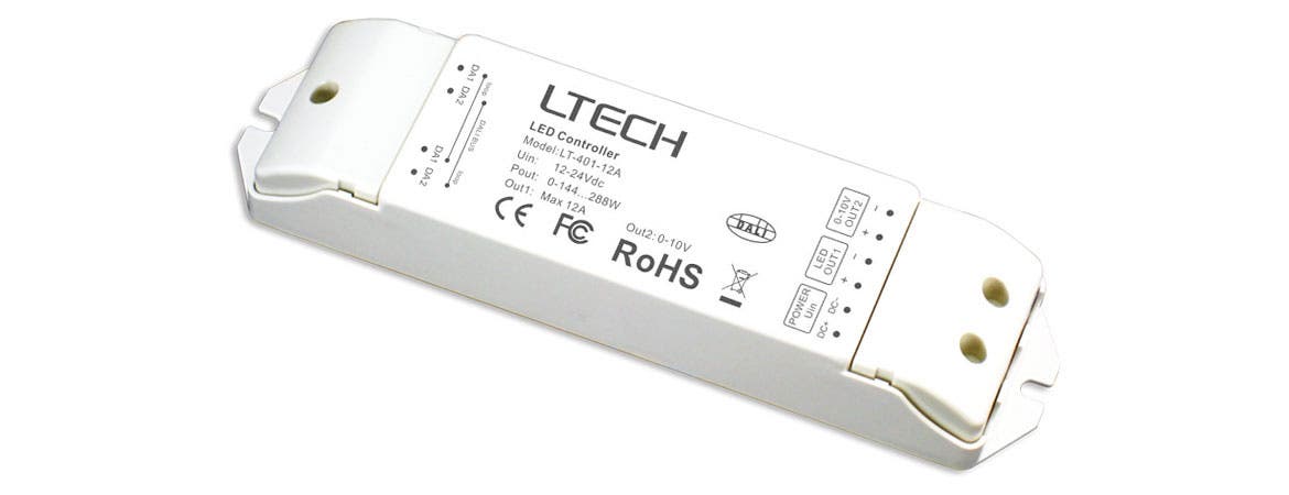 DALI CV LED Dimmer 12-24V DC - LTECH | Bellalite DALI CV LED Dimmer 12-24V DC - LTECH | Bellalite