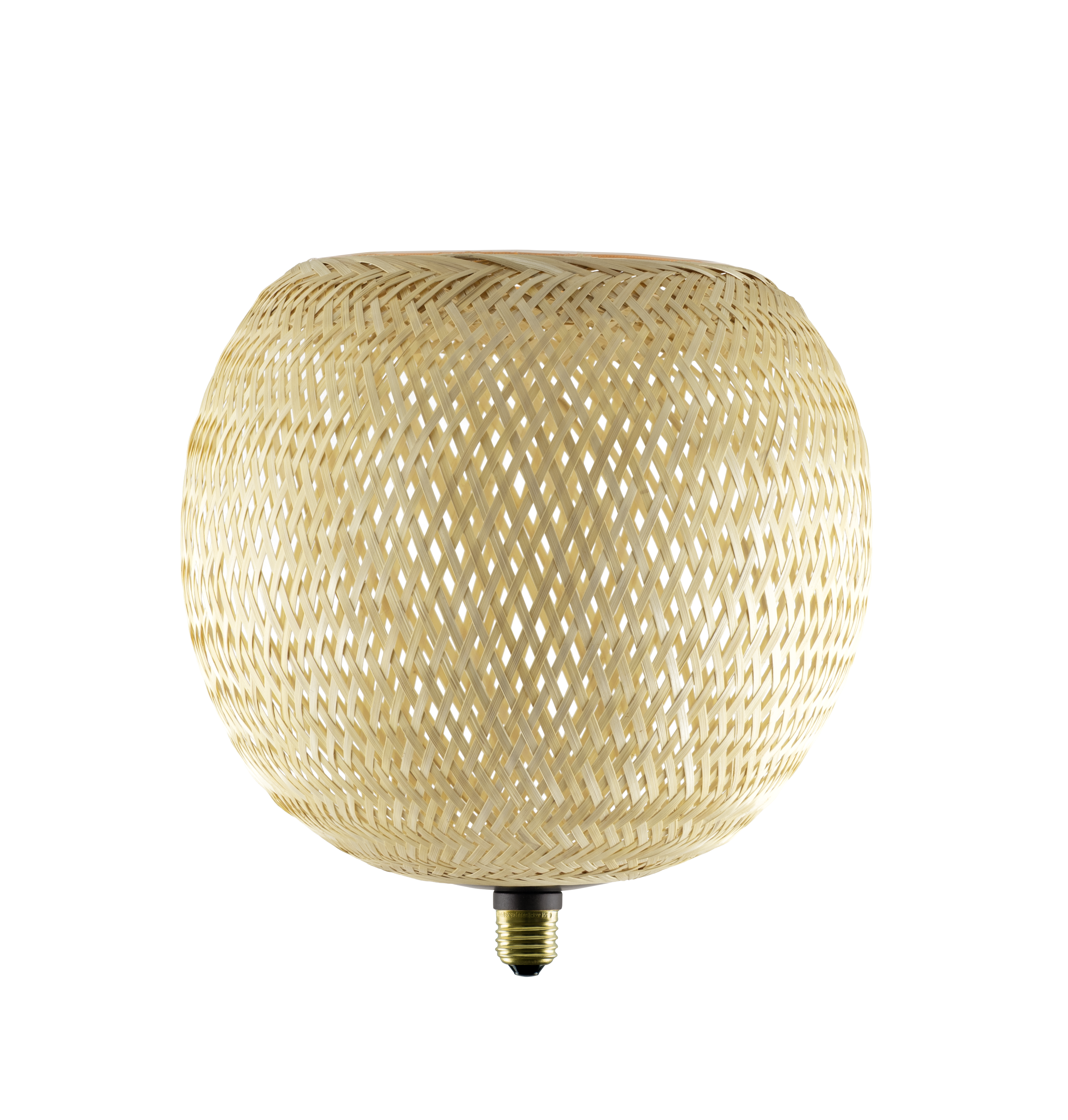 Segula Floating Line LED Bamboo Globe 300 nature E27 5W 350lm 2200K - Segula | Bellalite