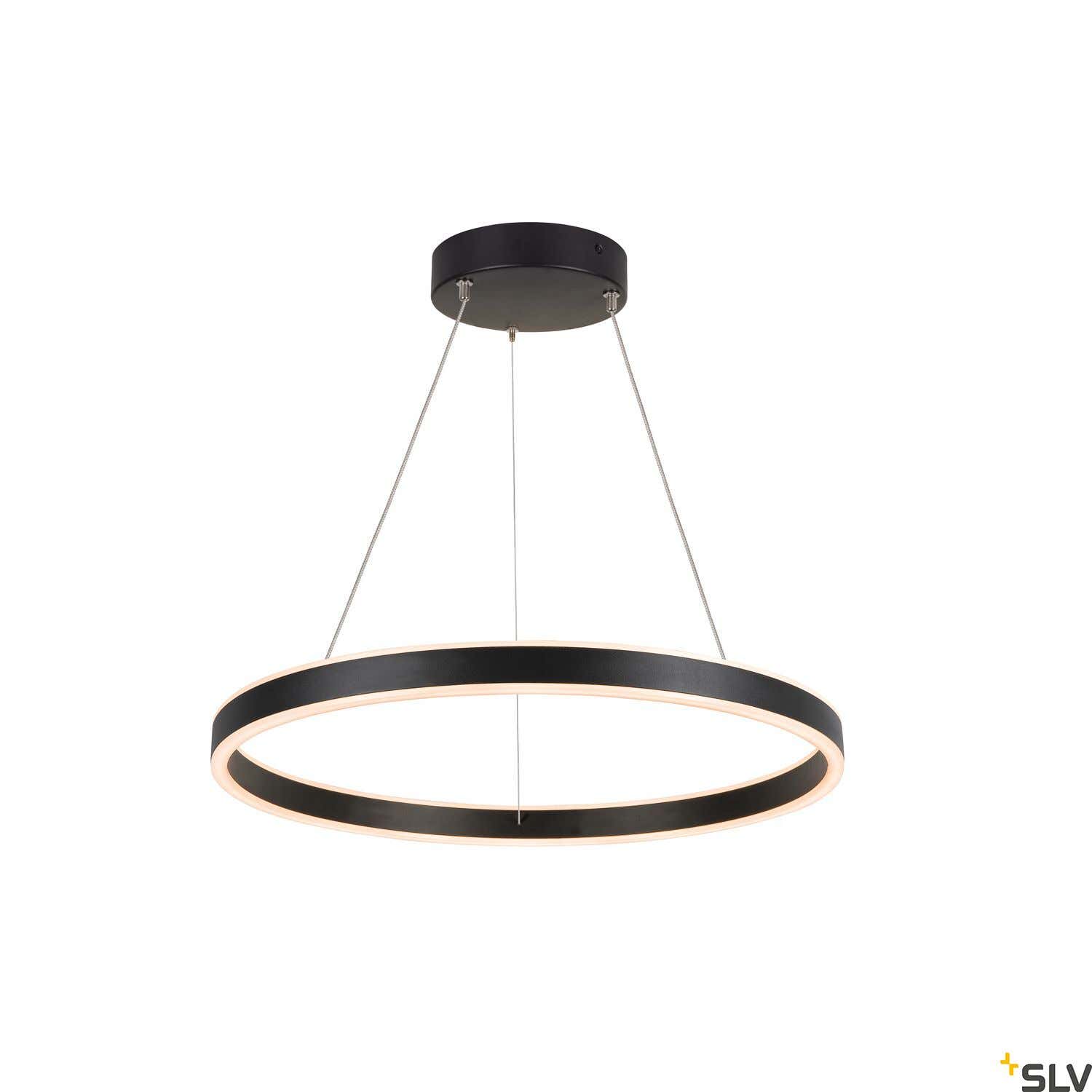 ONE 60 PD PHASE UP/DOWN, Indoor LED pendan black CCT-sw. 2700/3000K - SLV | Bellalite ONE 60 PD PHASE UP/DOWN, Indoor LED pendan black CCT-sw. 2700/3000K - SLV | Bellalite