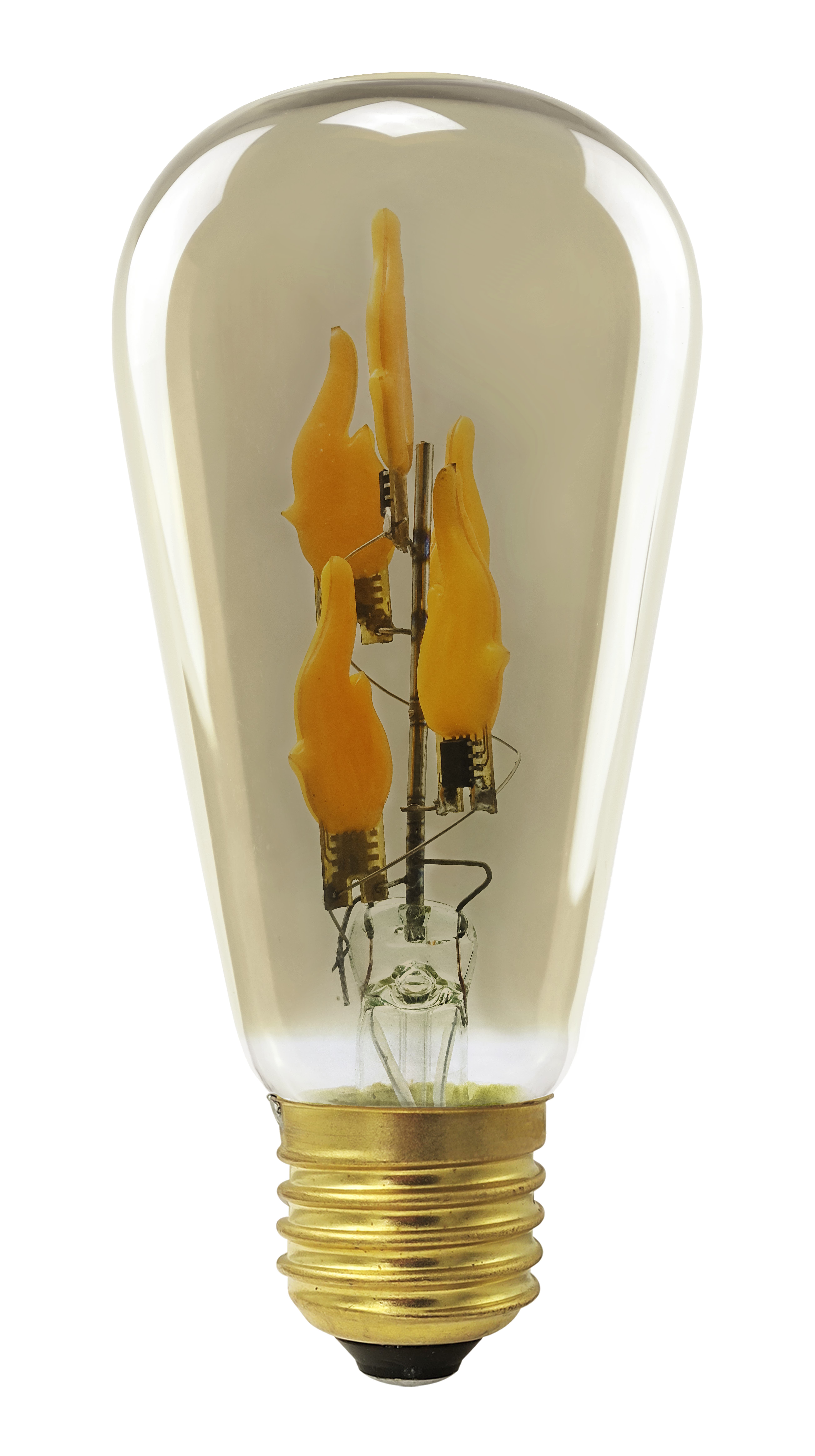 Segula Fire Flame Line LED Rustica Big Up Smokey E27 1W <60lm 1800K - Segula | Bellalite Segula Fire Flame Line LED Rustica Big Up Smokey E27 1W <60lm 1800K - Segula | Bellalite