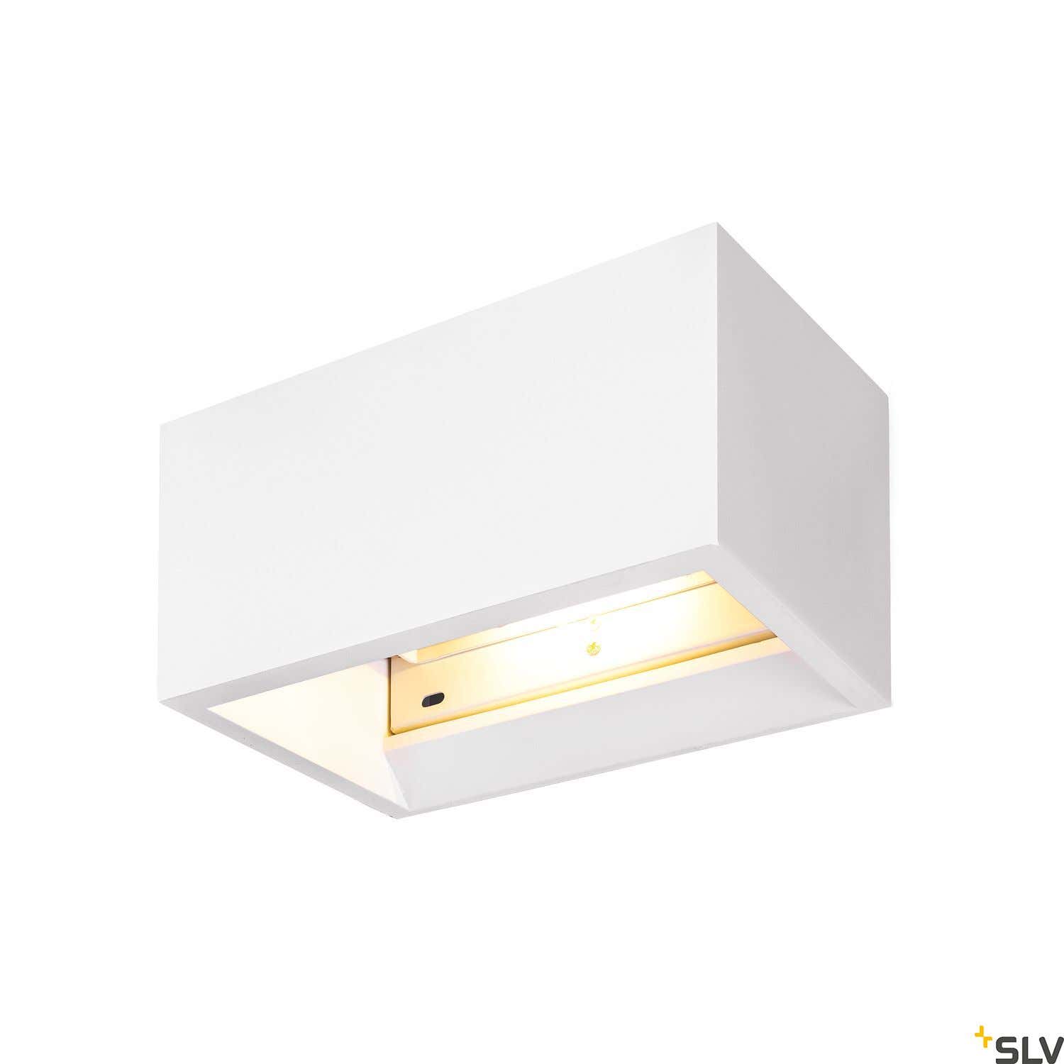PLASTRA QT-DE12 WL, Indoor wall light, white - SLV | Bellalite PLASTRA QT-DE12 WL, Indoor wall light, white - SLV | Bellalite