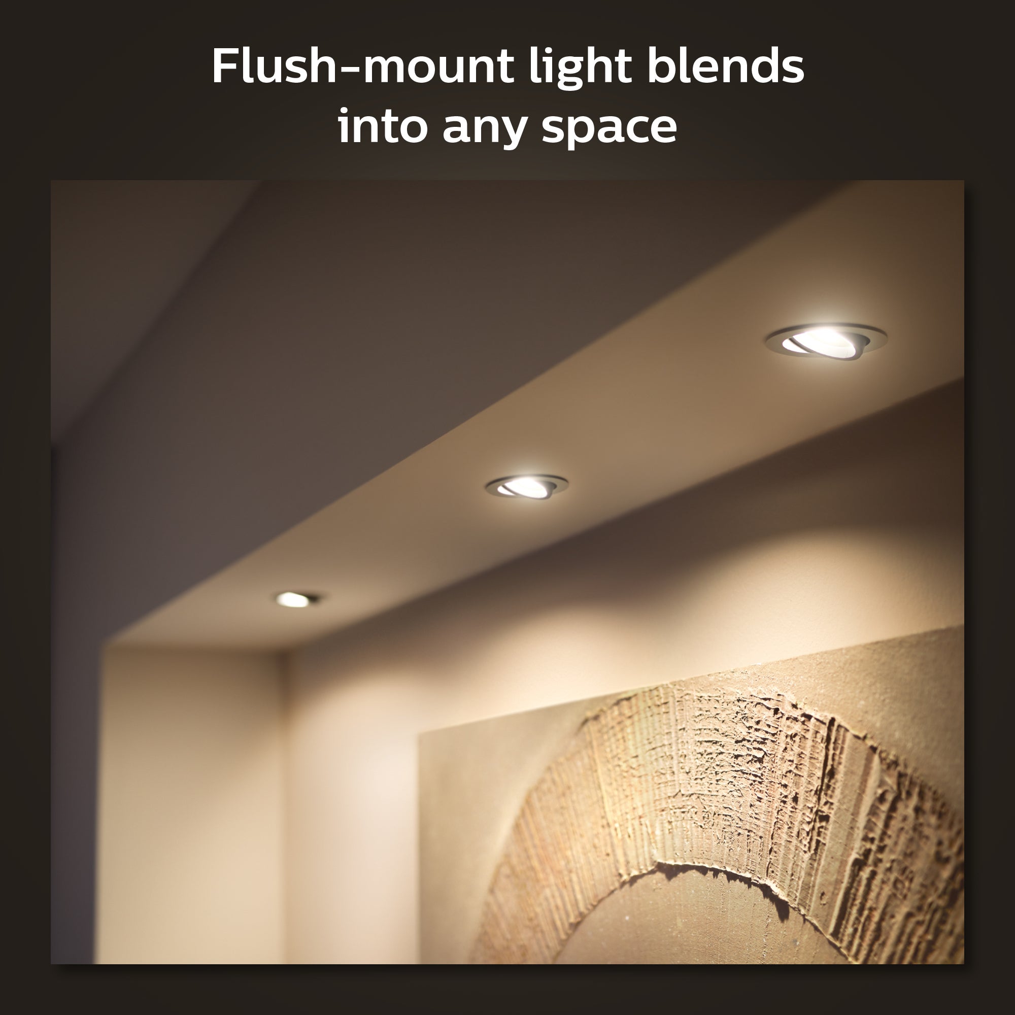 Philips Hue Milliskin Downlight White Ambience x3 - Philips Hue | Bellalite