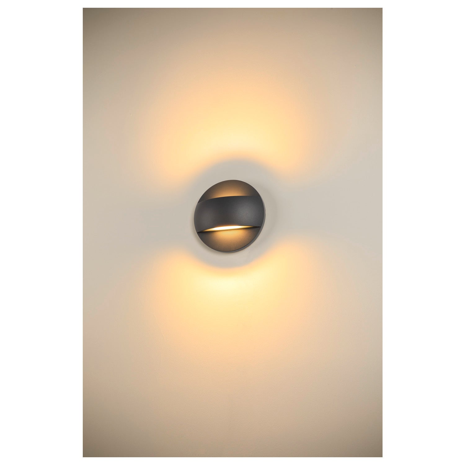 LID II UP/DOWN, wall-mounted light, 2700/3000K, 28W, PHASE, 100°, Antracit  - SLV | Bellalite