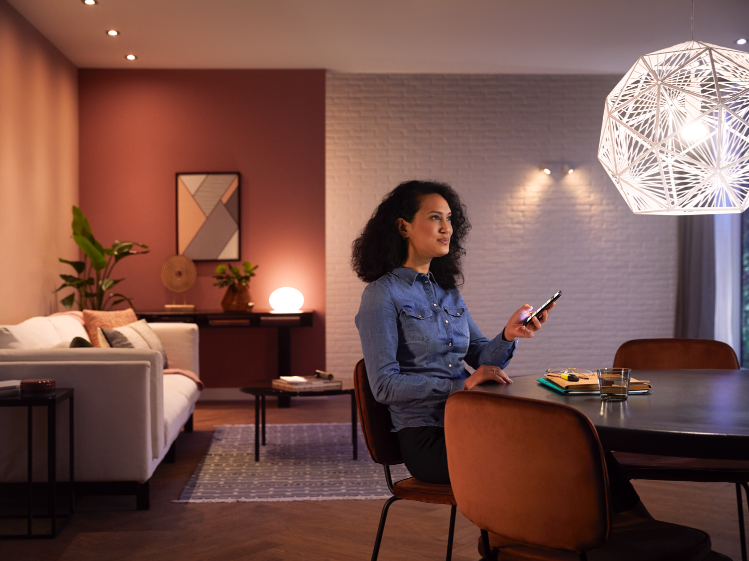 Philips Hue Startpaket 3x 9W White E27 1x Bridge + 1x Dimmer Switch - Philips Hue | Bellalite