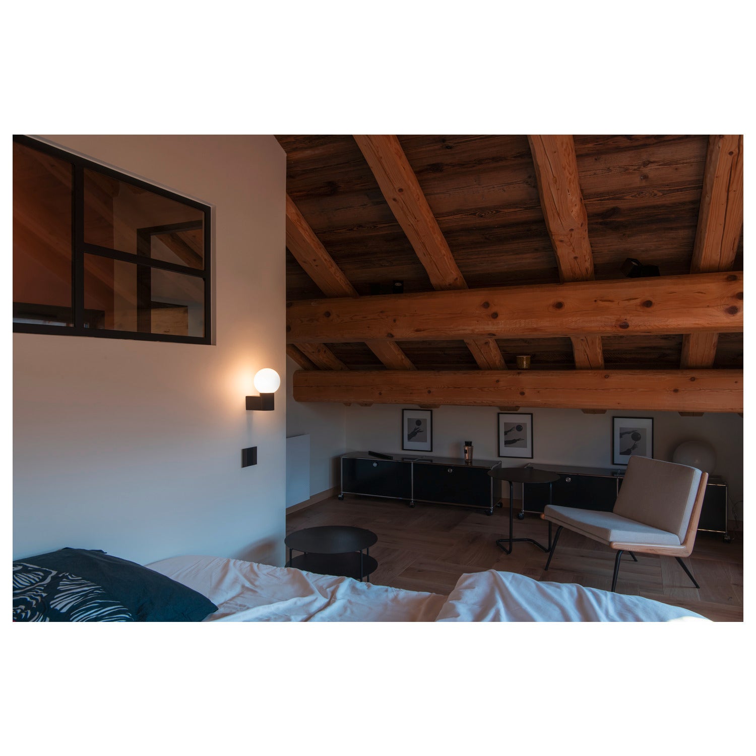 VARYT, wall-mounted light, round, 1x max. 6W E14, Svart  - SLV | Bellalite