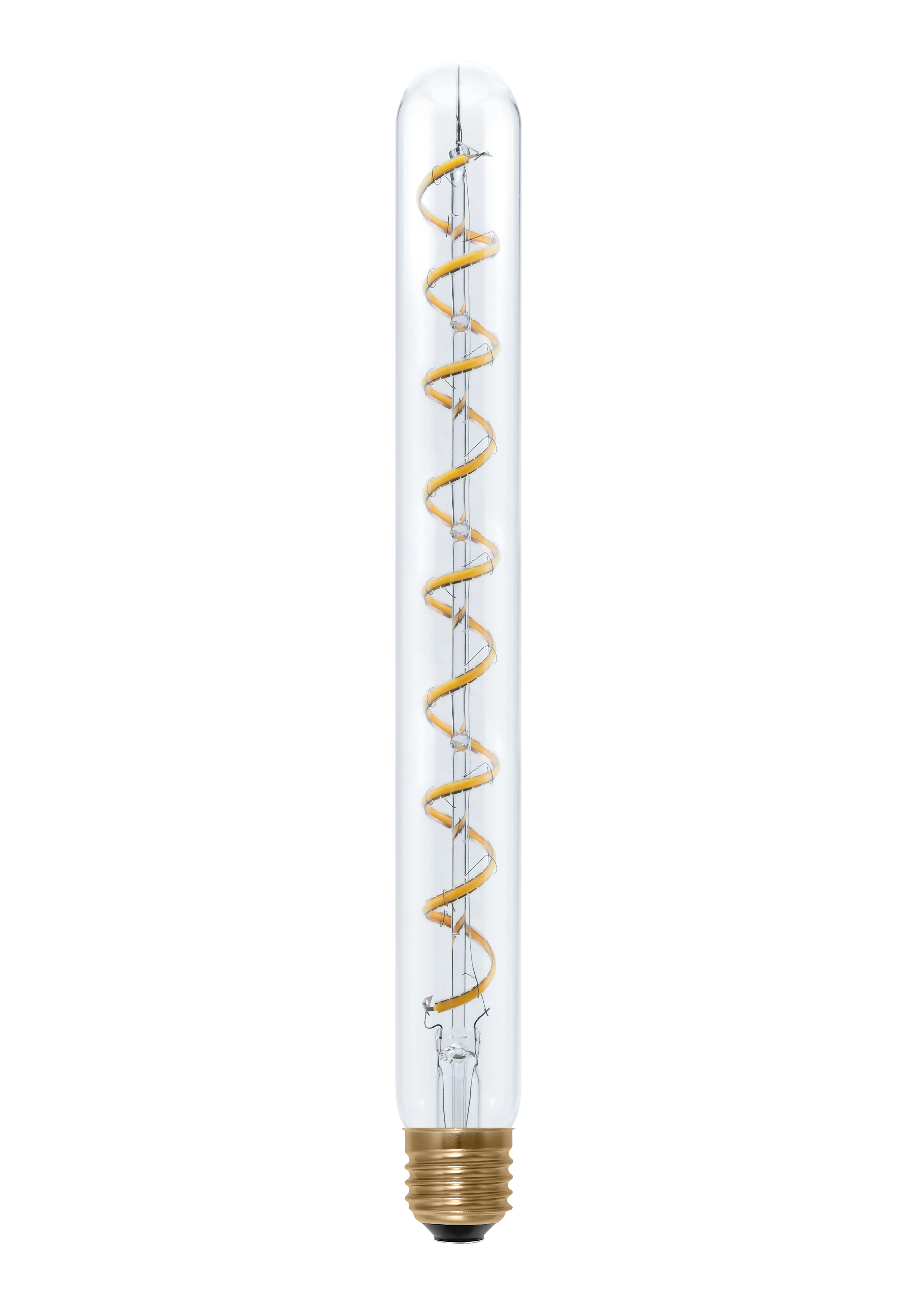 Segula Soft Line LED Long Tube Curved Spiral Klar E27 8W 400lm 1900K ...