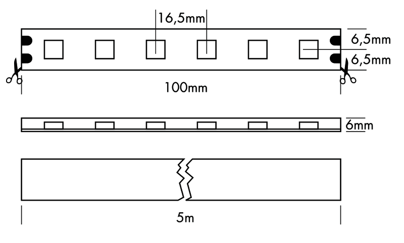 Flex Strip IP68 HD Mono 5m - PROLED | Bellalite
