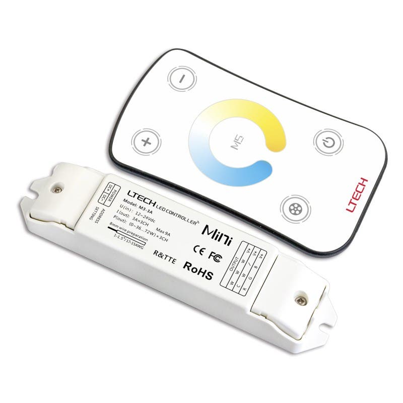 Mottagare med fjärrkontroll, 12-24V DC, CT - LTECH | Bellalite Mottagare med fjärrkontroll, 12-24V DC, CT - LTECH | Bellalite