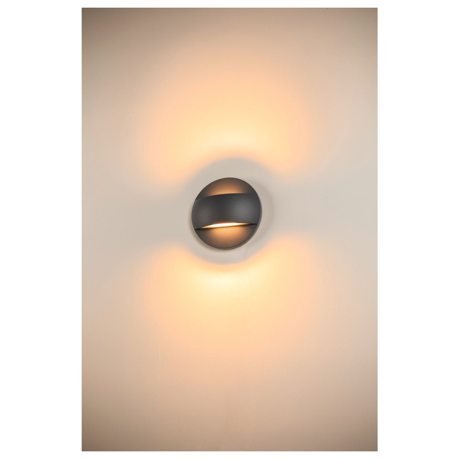 LID II UP/DOWN, wall-mounted light, 2700/3000K, 28W, PHASE, 100°, Antracit  - SLV | Bellalite