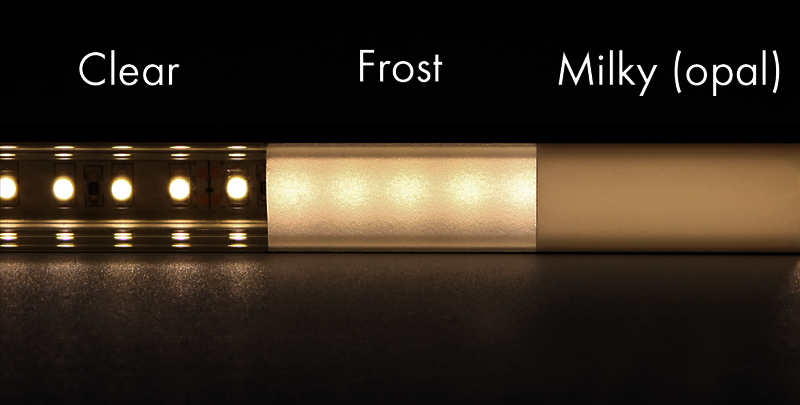 Plastic Cover C-Line Trapezium, 2m Klar - PROLED | Bellalite