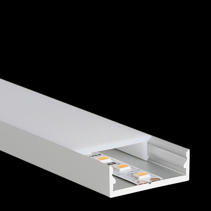 Aluminiumprofil M-Line Extra Low, 2m - PROLED | Bellalite Aluminiumprofil M-Line Extra Low, 2m - PROLED | Bellalite