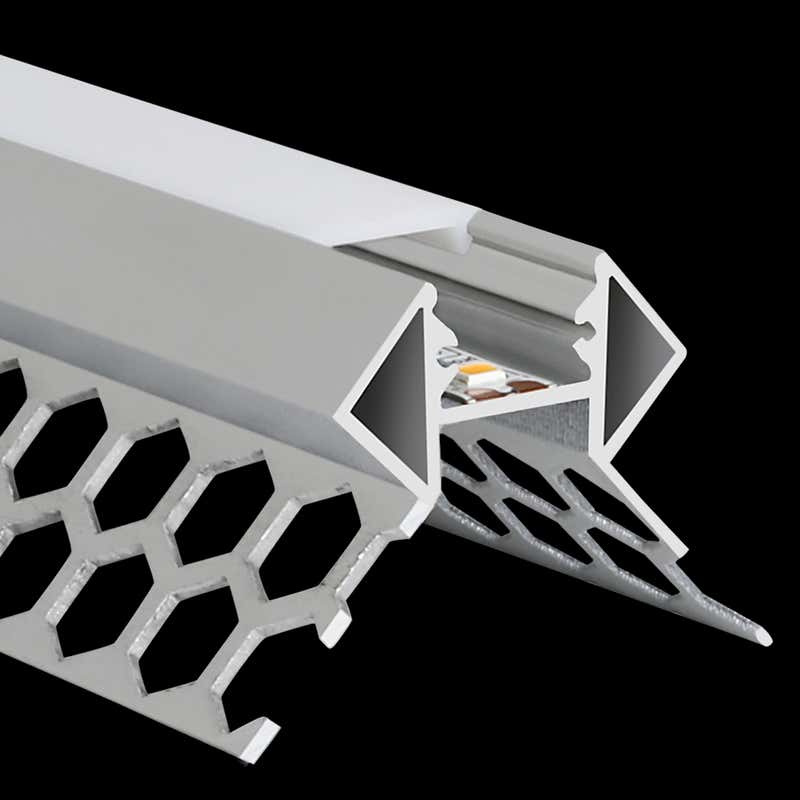 Aluminiumprofil S-Line Tiles Ytterhörn, 2m Alu - PROLED | Bellalite Aluminiumprofil S-Line Tiles Ytterhörn, 2m Alu - PROLED | Bellalite