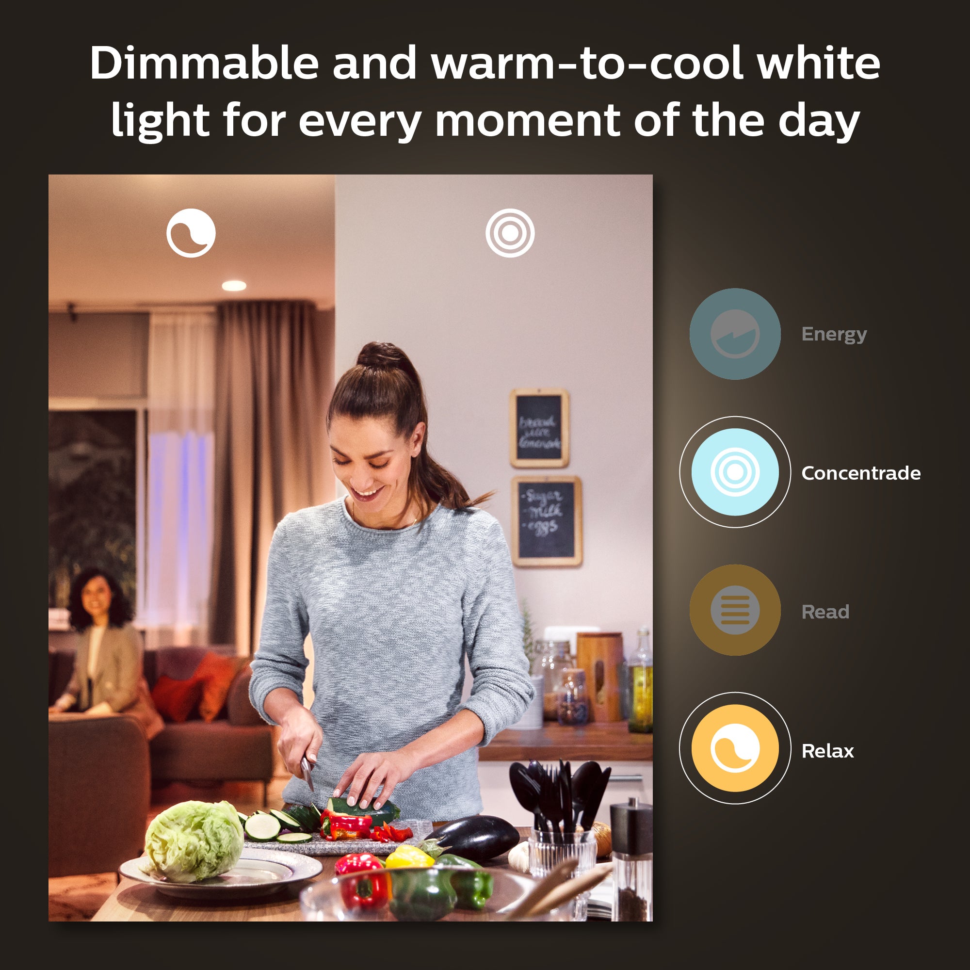 Philips Hue A60 White & Color E27 2-pack 9W 2000K-6500K + 16 million colors - Philips Hue | Bellalite