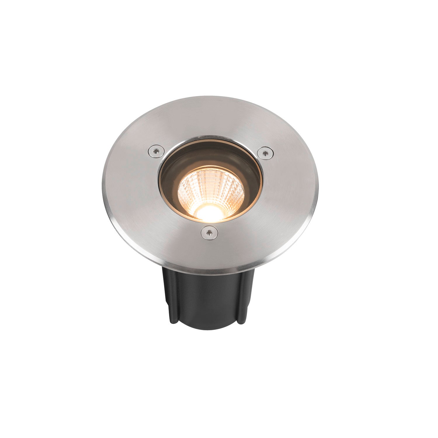 DASAR® S, recessed floor light, round, 4W, 3000K, 24°, IP67, cylindrical, Antracit  - SLV | Bellalite