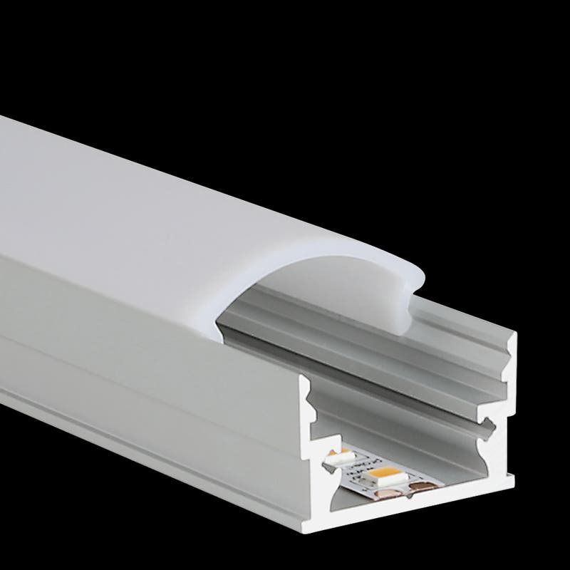Aluminiumprofil M-Line Low, 2m - PROLED | Bellalite Aluminiumprofil M-Line Low, 2m - PROLED | Bellalite