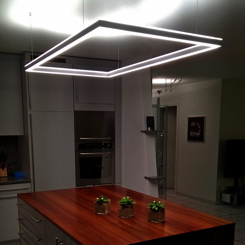Aluminiumprofil M-Line H, 2m - PROLED | Bellalite