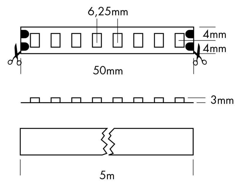Flex Strip IP53 800, per meter 2400K - PROLED | Bellalite Flex Strip IP53 800, per meter 2400K - PROLED | Bellalite