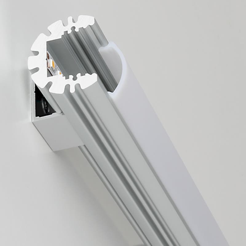 Aluminiumprofil M-Line Circle, 2m - PROLED | Bellalite Aluminiumprofil M-Line Circle, 2m - PROLED | Bellalite