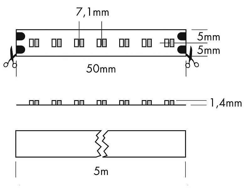 Flex Strip Dim-To-Warm 1400 G2, per meter Dynamisk färgtemperatur - PROLED | Bellalite Flex Strip Dim-To-Warm 1400 G2, per meter Dynamisk färgtemperatur - PROLED | Bellalite