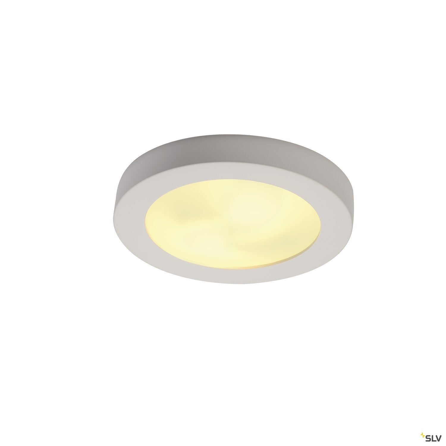 Gipsarmatur för tak GL 105 E27 Rund - SLV | Bellalite