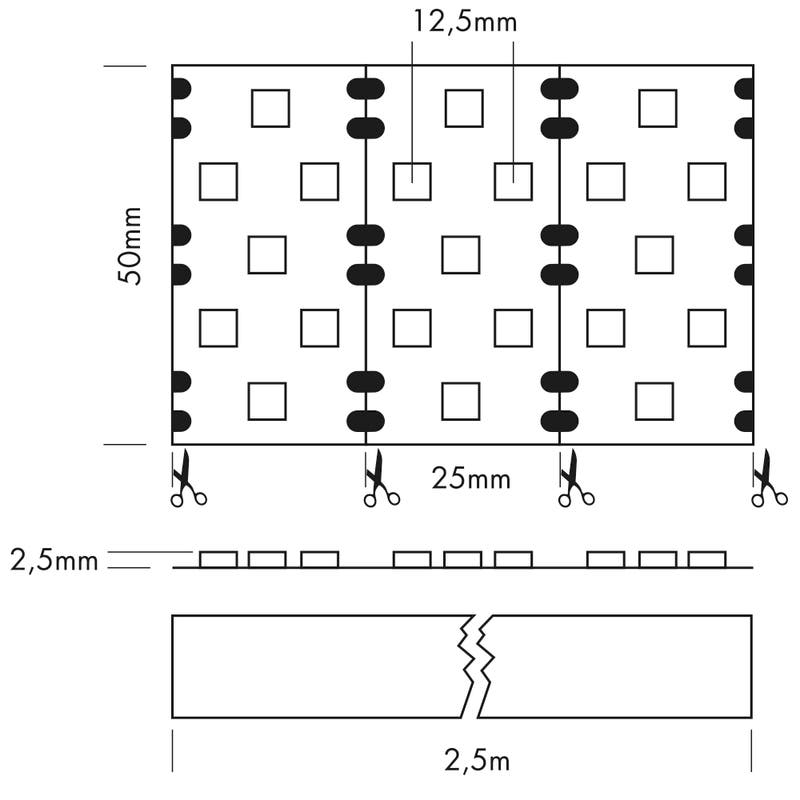 Flex Strip HD Power Mono, per meter 3000K - PROLED | Bellalite Flex Strip HD Power Mono, per meter 3000K - PROLED | Bellalite