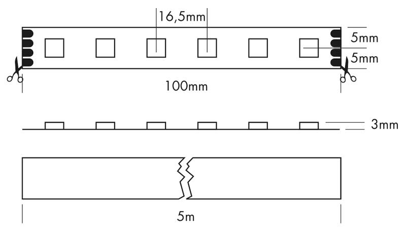 Flex Strip IP53 HD RGB 5m - PROLED | Bellalite Flex Strip IP53 HD RGB 5m - PROLED | Bellalite