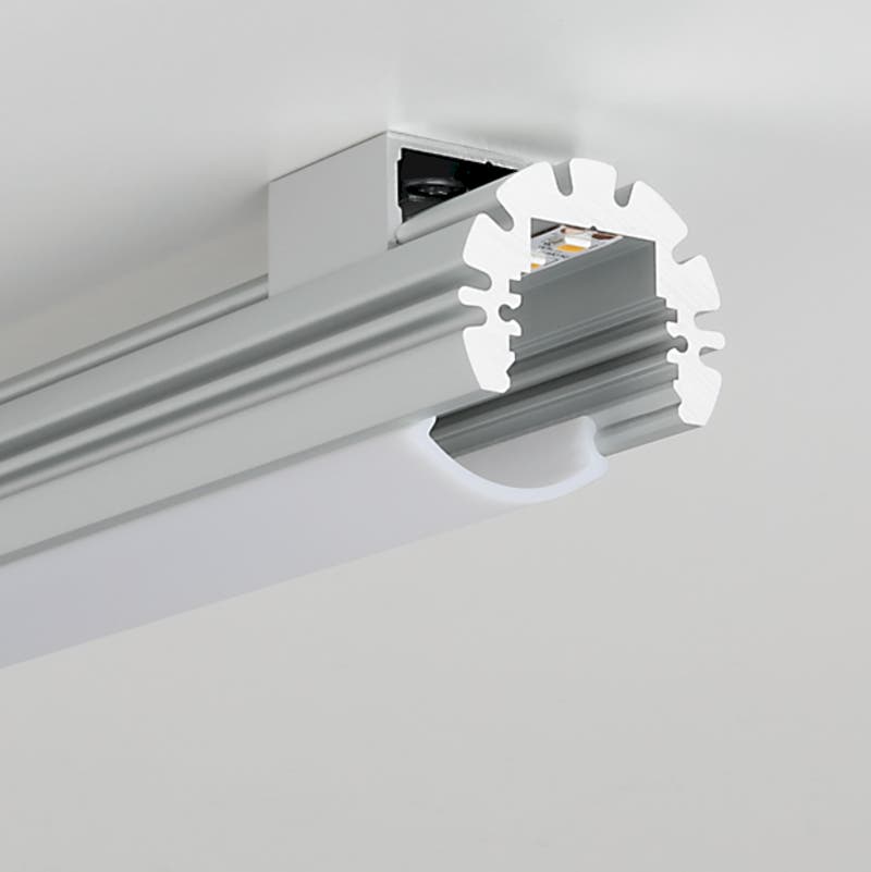 Aluminiumprofil M-Line Circle, 2m - PROLED | Bellalite Aluminiumprofil M-Line Circle, 2m - PROLED | Bellalite