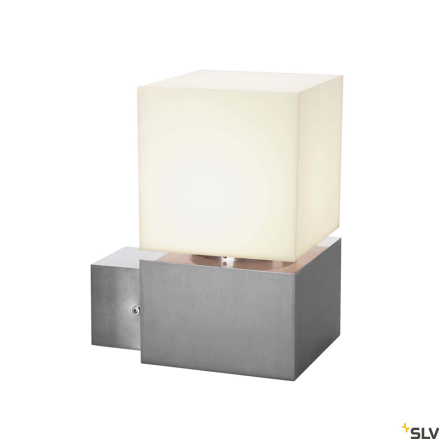 SQUARE WALL E27 Rostfritt stål 304 - SLV | Bellalite SQUARE WALL E27 Rostfritt stål 304 - SLV | Bellalite