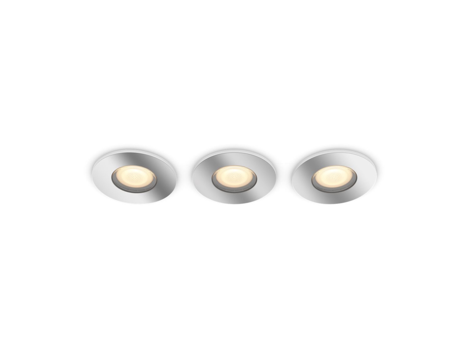 Philips Hue Adore 3x Downlight White Ambience IP44 - Philips Hue | Bellalite
