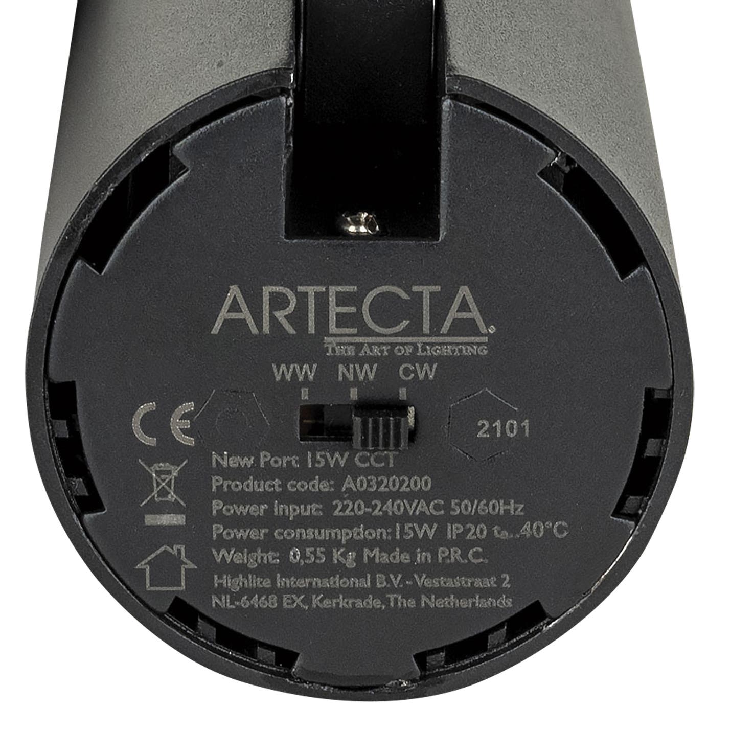 New Port 15W CCT 38° Svart - Artecta | Bellalite New Port 15W CCT 38° Svart - Artecta | Bellalite