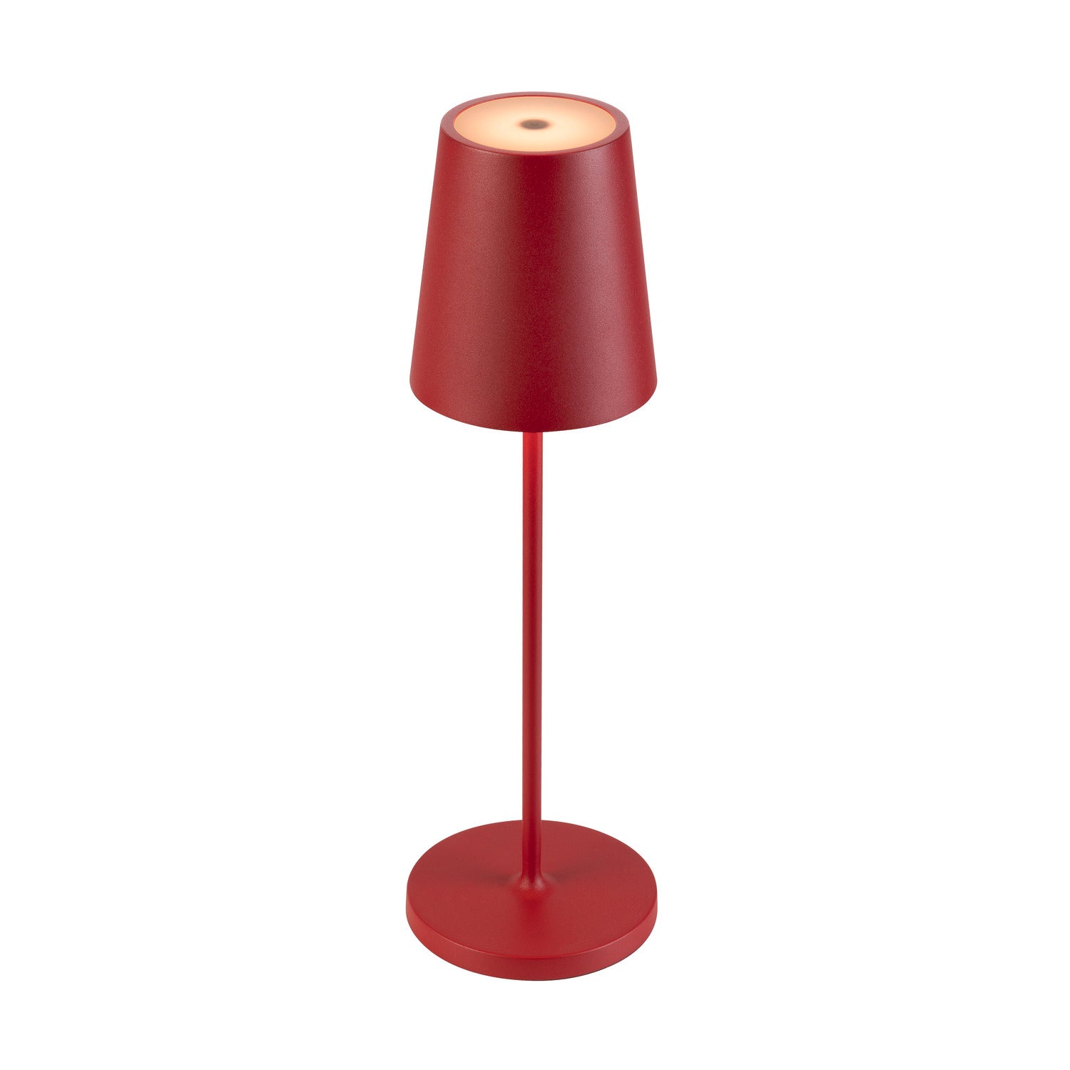 VINOLINA TWO, table lamp, battery-poweRöd, IP65, 2200/2700/3000K, TOUCH, Röd  - SLV | Bellalite