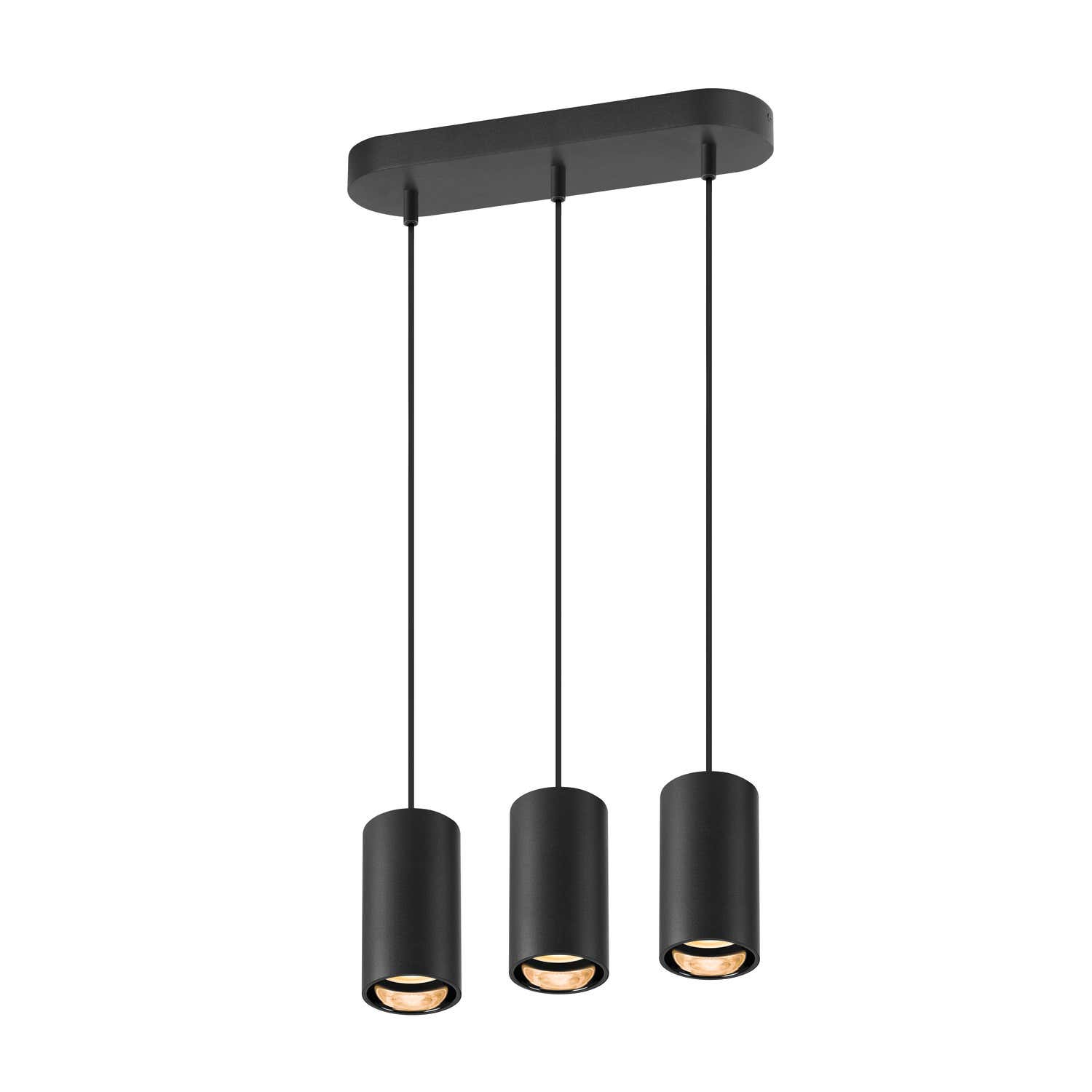 ASTO TUBE Pendel 3 Svart - SLV | Bellalite ASTO TUBE Pendel 3 Svart - SLV | Bellalite