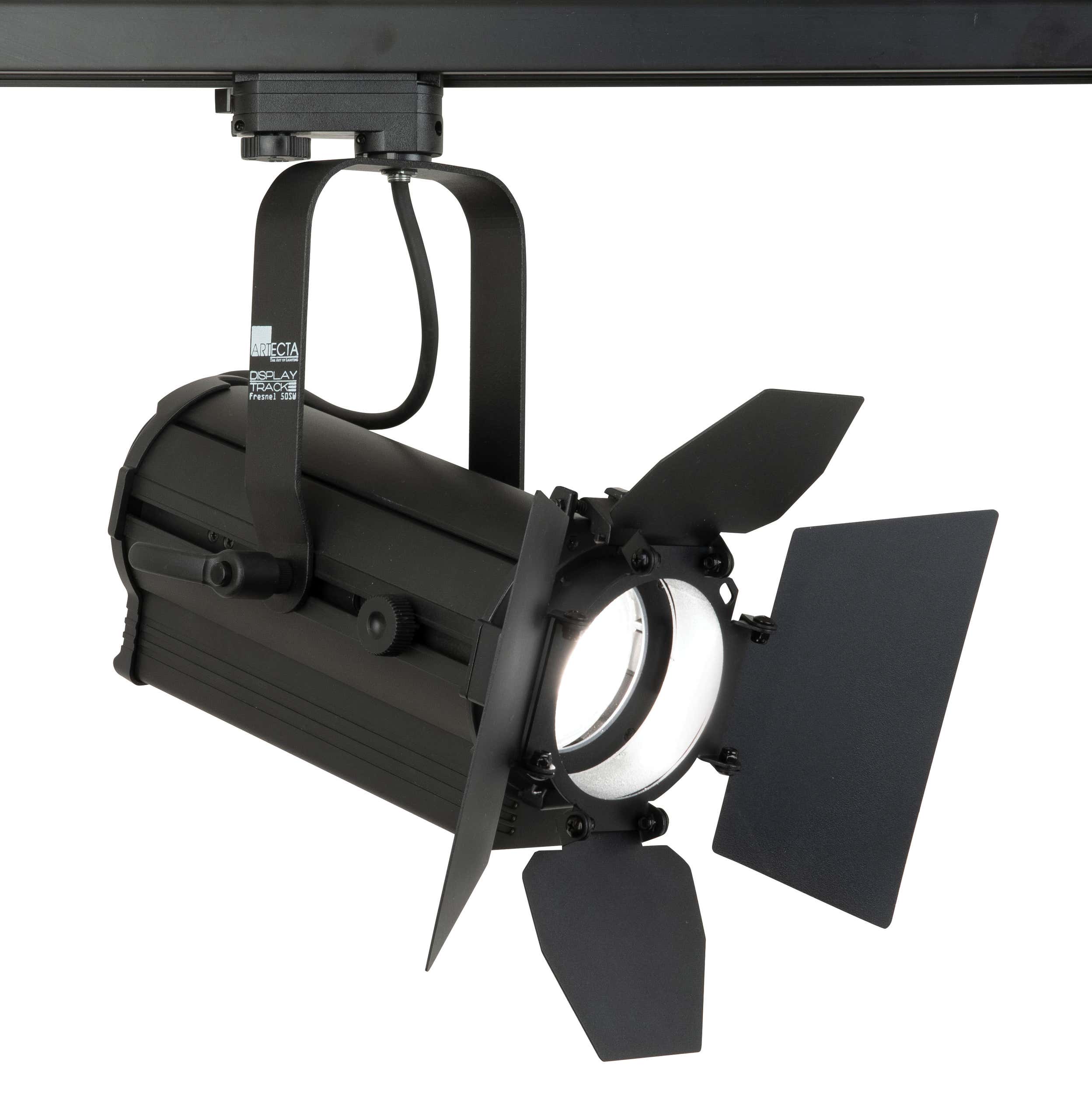 Display Track Fresnel 50 SW Svart - Artecta | Bellalite Display Track Fresnel 50 SW Svart - Artecta | Bellalite