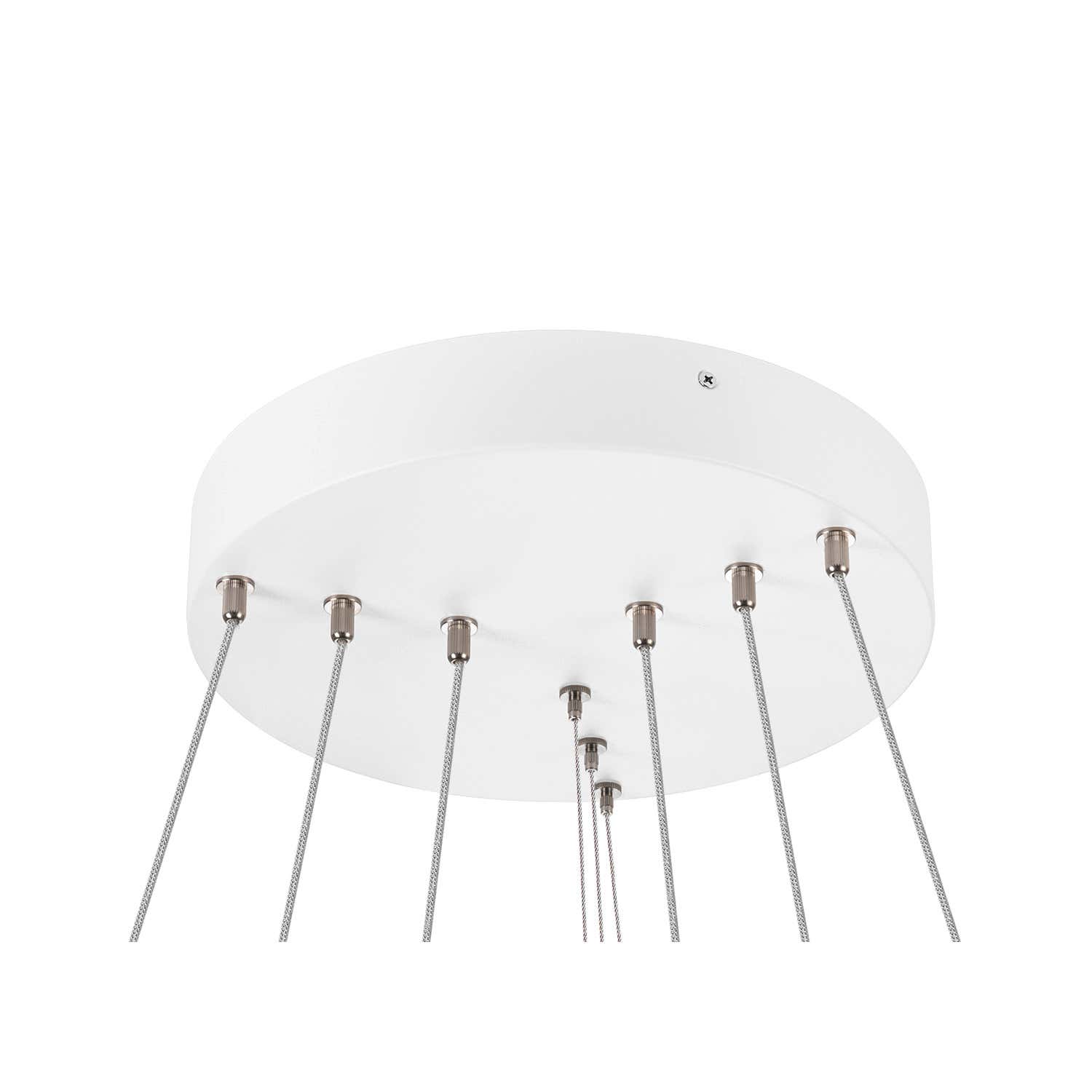 ONE FLAT, pendant light, triple, 300cm, 2700/3000K, DALI 2, Touch, Vit - SLV | Bellalite ONE FLAT, pendant light, triple, 300cm, 2700/3000K, DALI 2, Touch, Vit - SLV | Bellalite