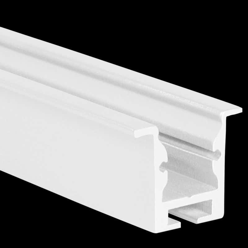 Aluminiumprofil S-Line Rec 24 ST, 2m Alu - PROLED | Bellalite Aluminiumprofil S-Line Rec 24 ST, 2m Alu - PROLED | Bellalite