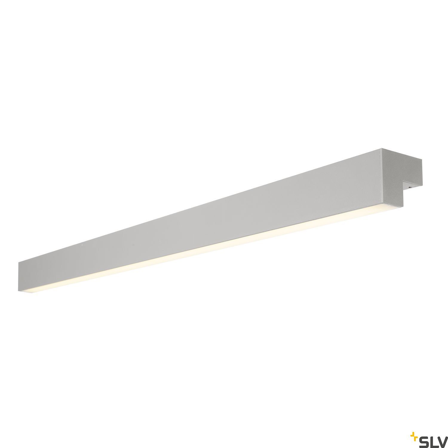 L-LINE 120 LED, IP44, 3000lm, silver  - SLV | Bellalite