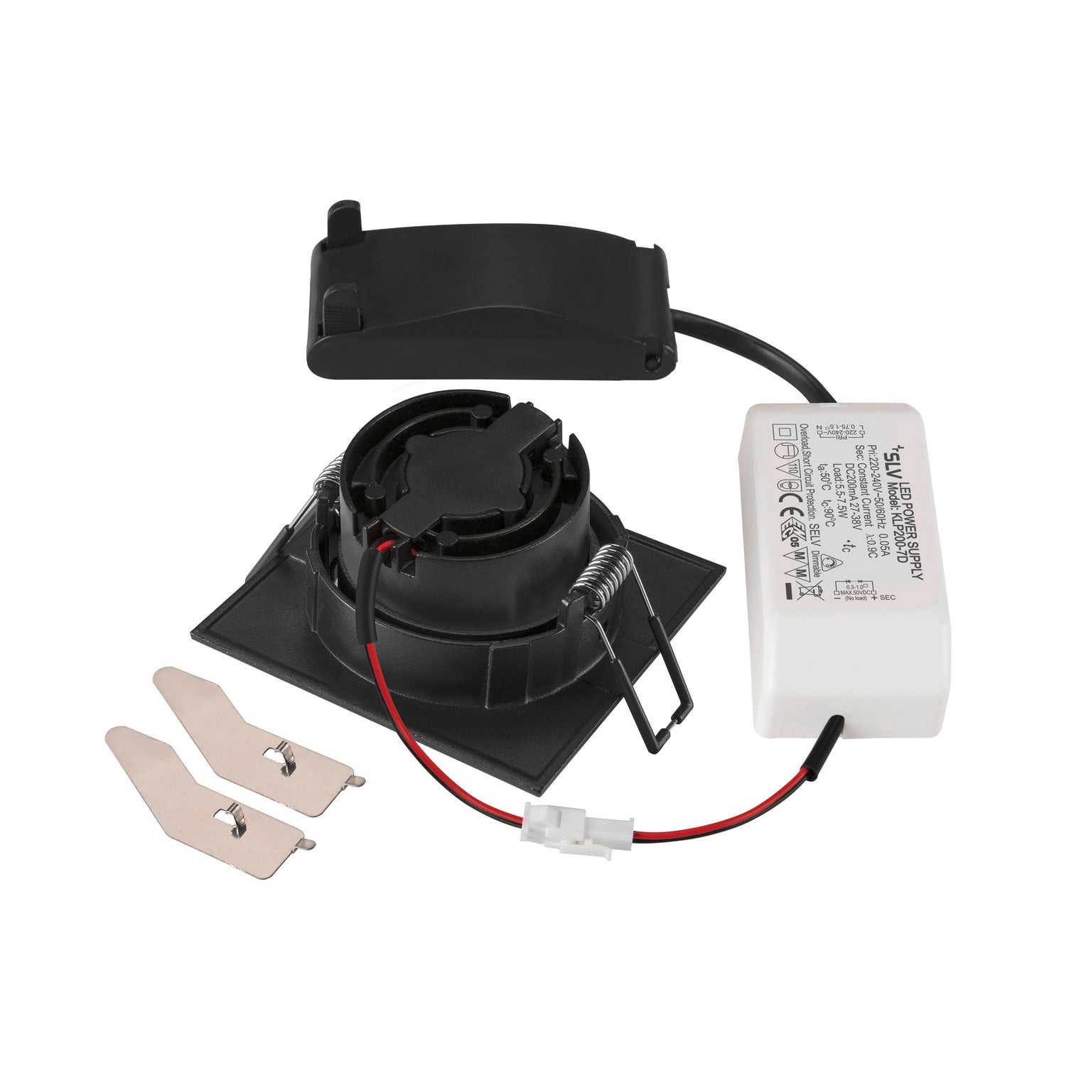 NEW TRIA 68 recessed ceiling light 2700K 60° IP 20 square Svar - SLV | Bellalite